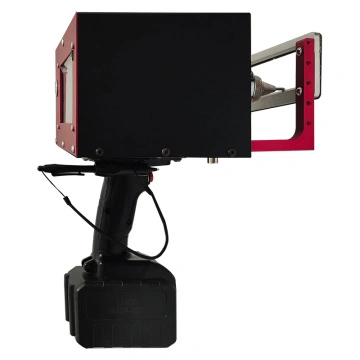 120x30mm lithium battery dot peen marking machine